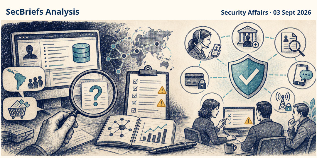 SecBriefs Analysis illustration for “412,000 The Town 2025 Ticket Buyers’ Data Hits the Dark Web”; source Security Affairs, 03 Sept 2026.